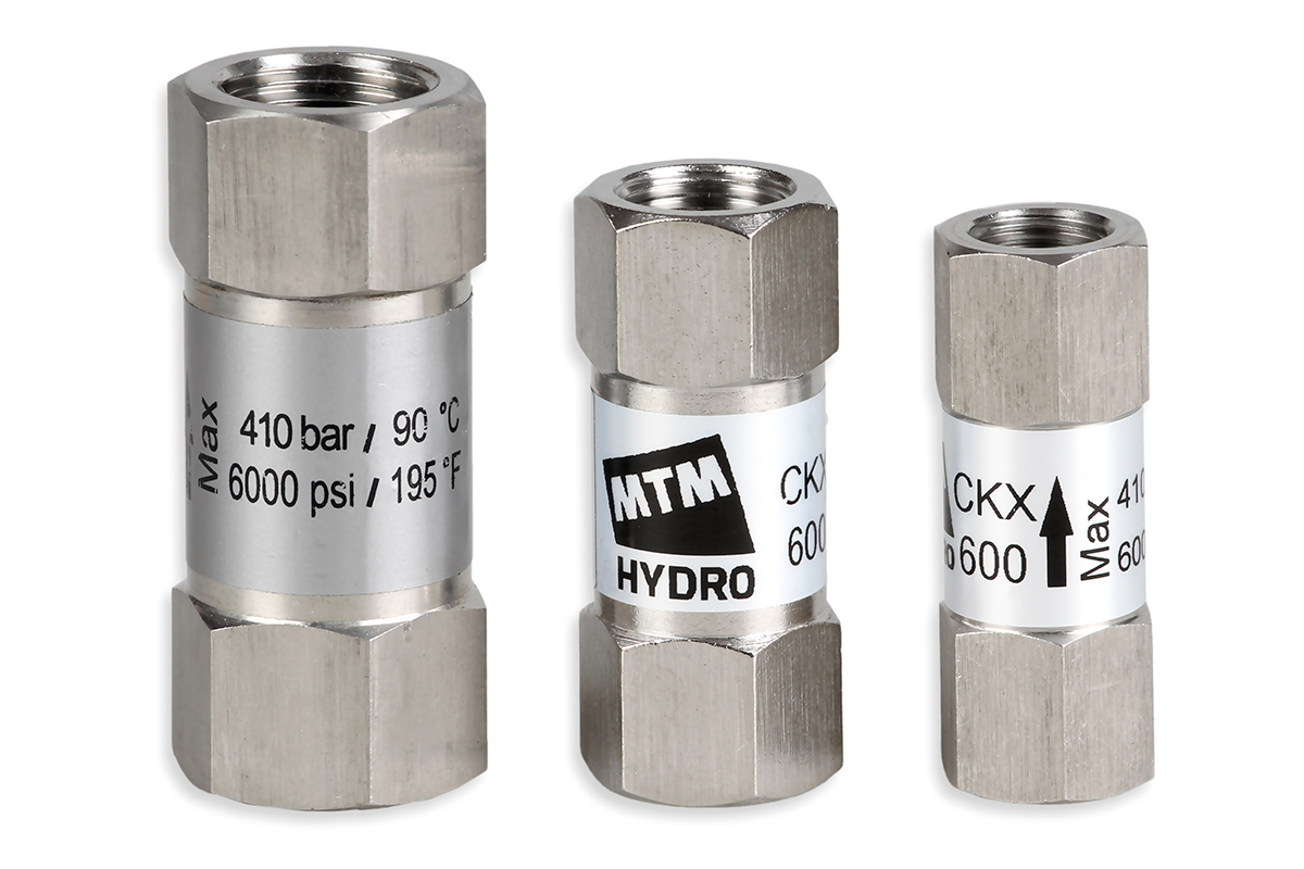 Zawór przepływowy CK-600 3/8” jednokierunkowy MTM nierdzewny – STARMEX